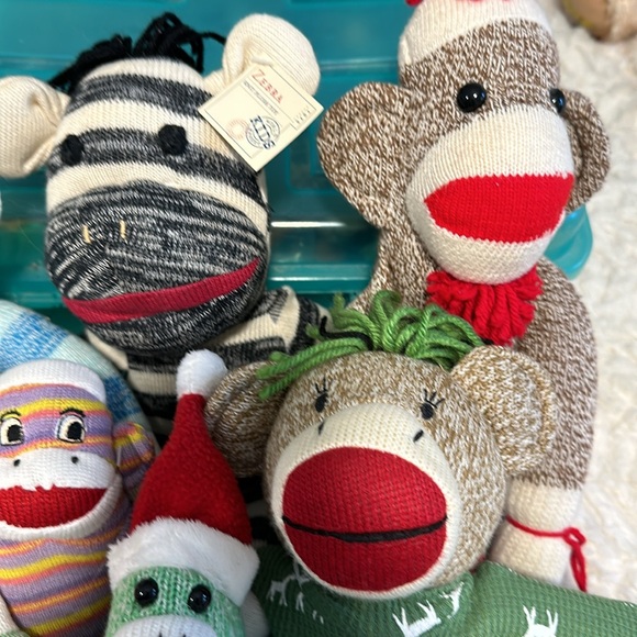 Large Sock Monkey Collection - Picture 5 of 6